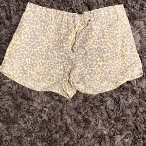 Animal Print Shorts